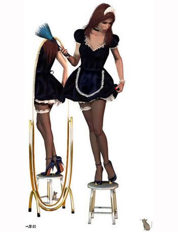 REQ French Maid And Textures