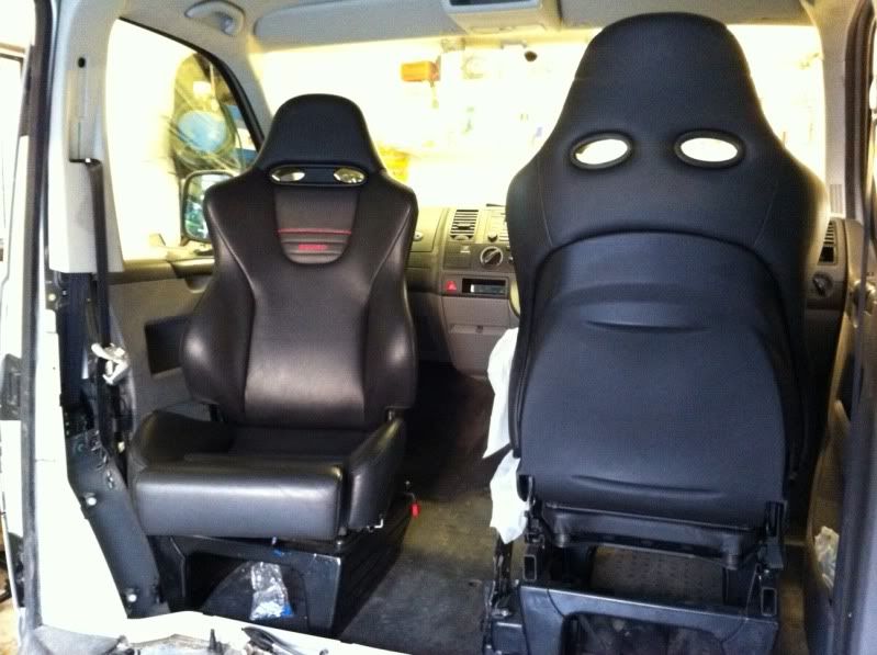 Fitting Bucket Seats? VW T4 Forum VW T5 Forum