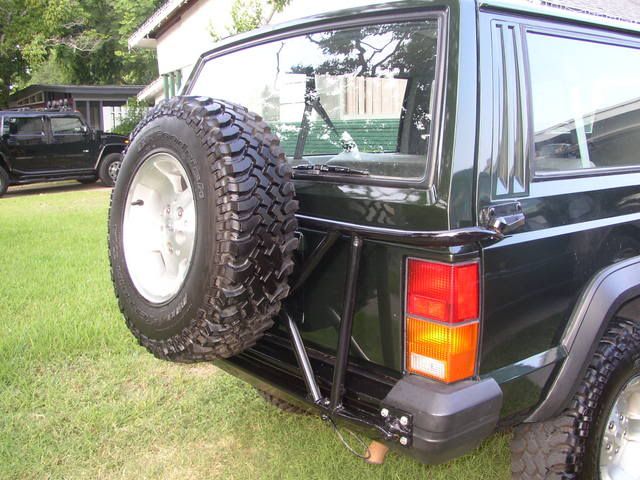 Jeep xj oem spare tire carrier #5