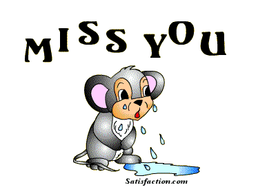 Missing you crying mouse