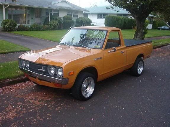 My old Datsun I had in 03 I wish I would have kept that truck