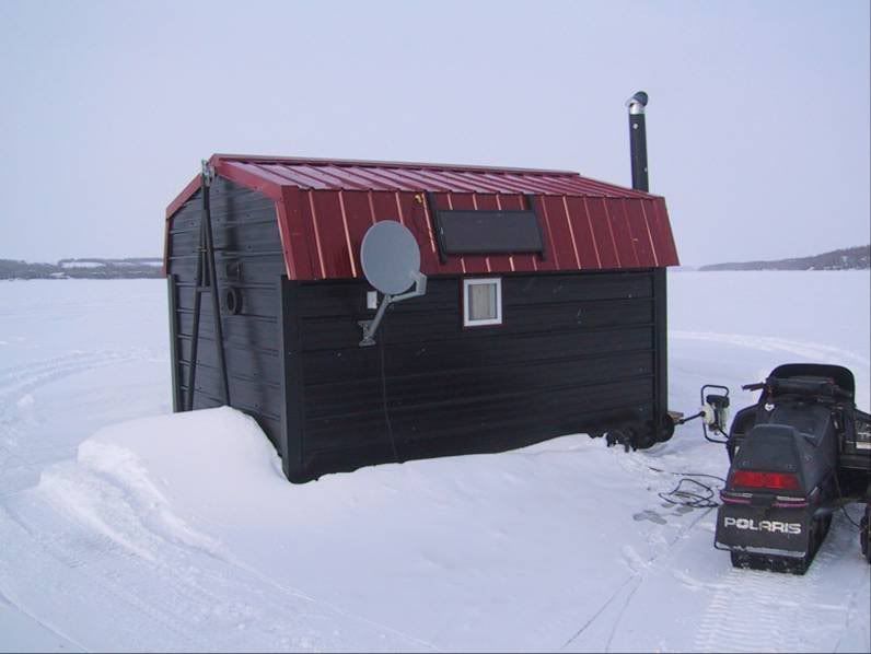Now here's a Ice Shanty!!