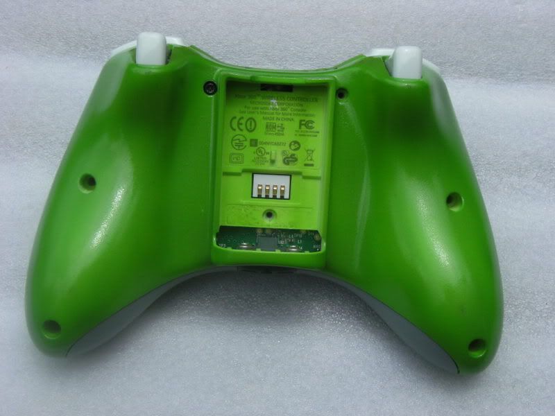 Custom car paint job on XBOX 360 controller