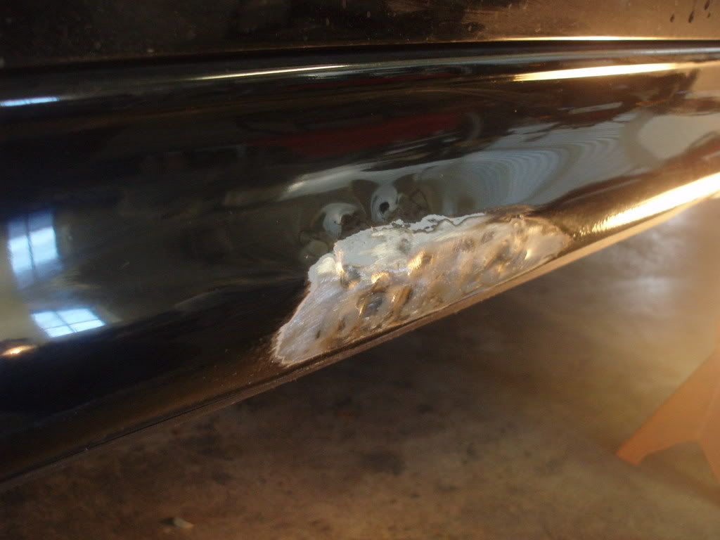 DIY Rocker Panel dent repair 540 Sport