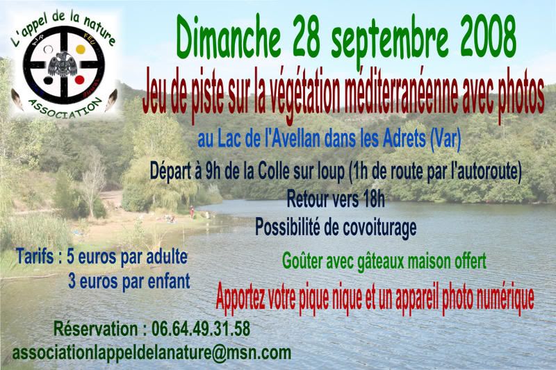 sorti de l asso au lac de l'avelan var