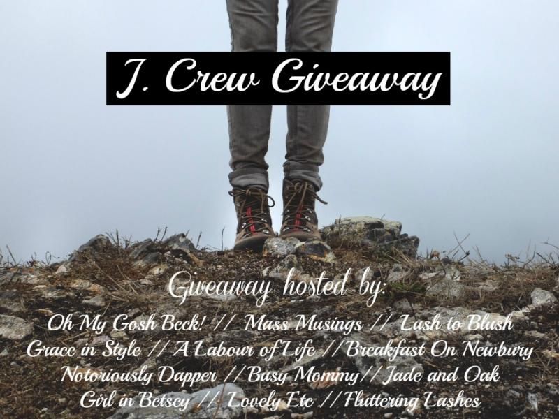 j.crew giveaway,