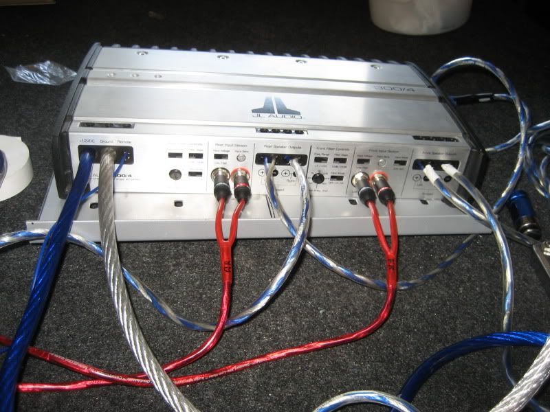 DIY 4 channel wiring + Speaker install + Amplifier LOTS OF PICS