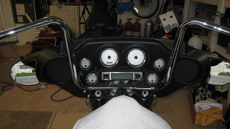 street glide mirrors with apes