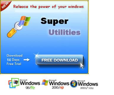 Super Utilities Screen