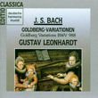 Gustav Leonhardt, Johann Sebastian Bach:
Goldberg variations