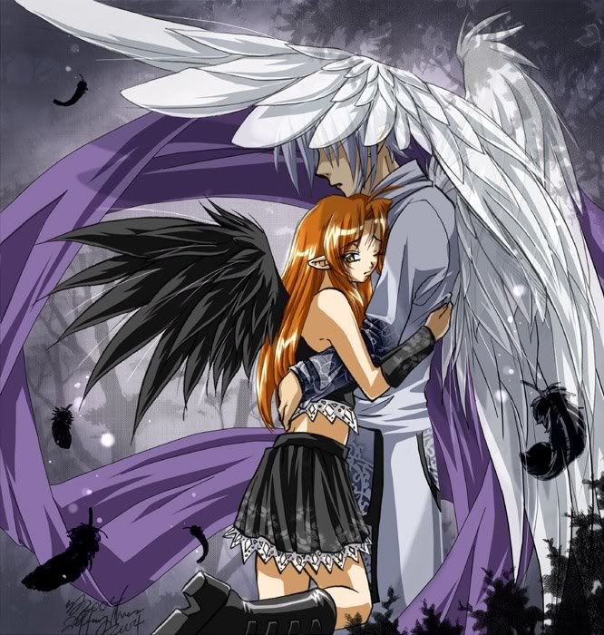 Angel and Devil Pictures, Images and Photos