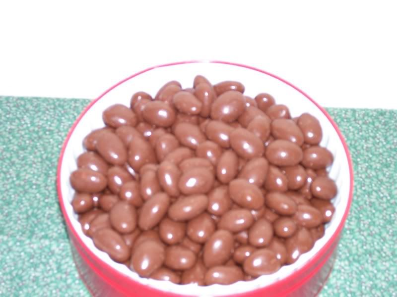 chocolate almonds