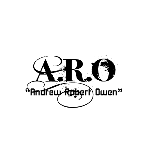 A.R.O. Tattoo - My initials along with my full name.