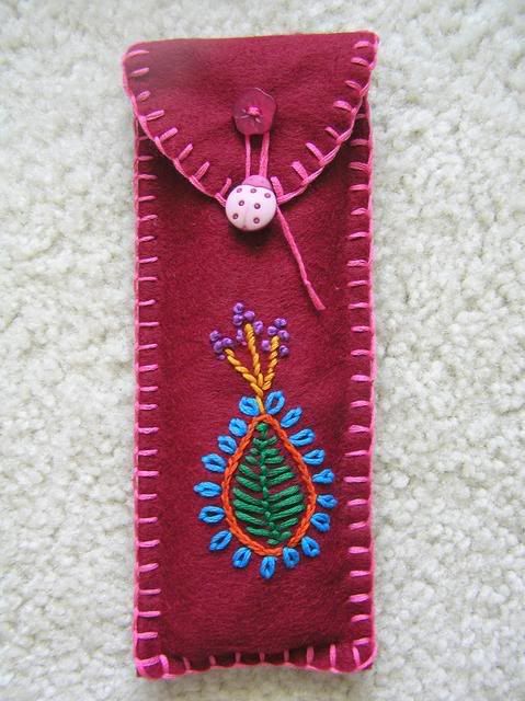 Crochet hook case pattern hooks pockets mine inside than finished adrialys creations handmade february