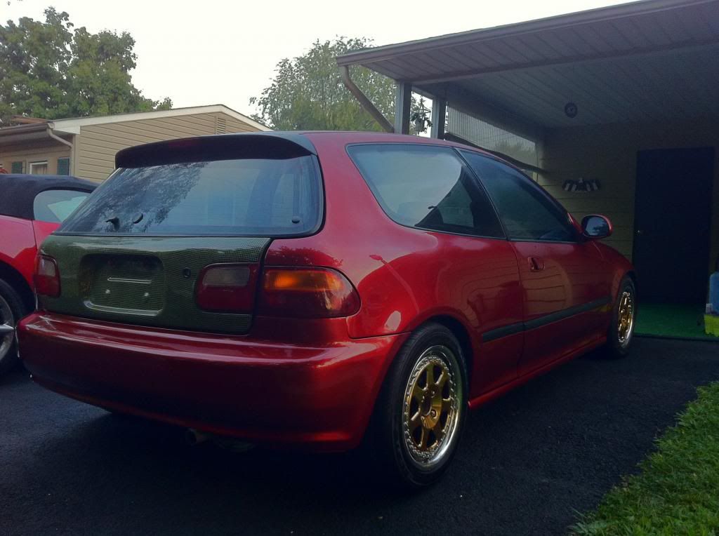 FS Carbon Kevlar EG Hood/Hatch HondaTech Honda Forum Discussion