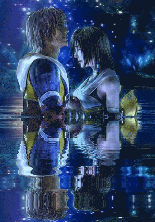 yuna and tidus outline