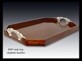 Code6001TeakTrayElephantHandles.jpg Teak Tray Elephant Handles image by ExecuFurn