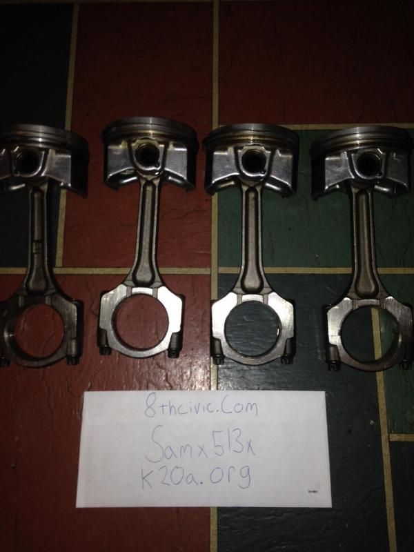 k20z3 head, k24a2 pistons, k24a1 block Honda / Acura K20a K24a Engine