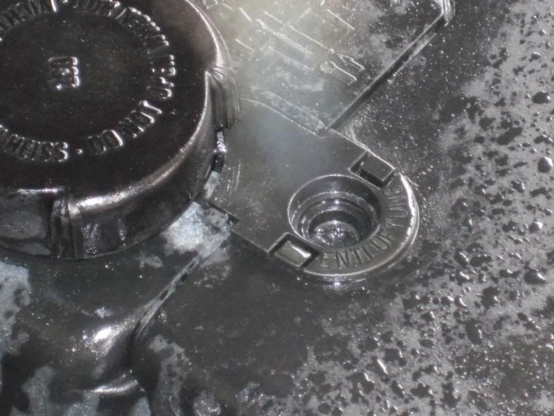 Coolant Leak (this evaporator hole/valve normal???) PICS INSIDE