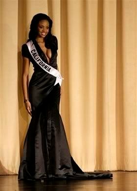 Black and White Evening Gown 12