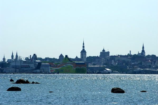 tallinn from pirita drive