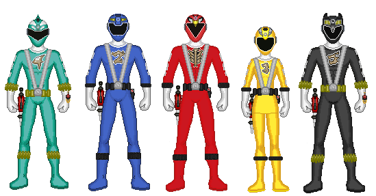 The Engine Squadron Power Rangers Episode I Start the Engines I