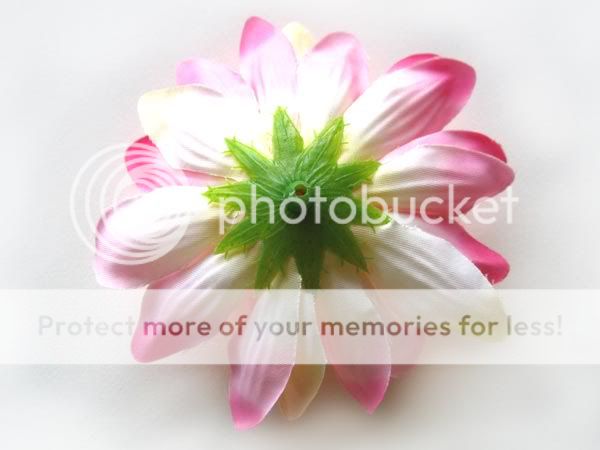 2X Artificial Silk Pink Dahlia Flower Heads 4 for Home Wedding 